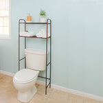 Load image into Gallery viewer, Home Basics 2 Shelf Bathroom Space Saver, Bronze $20.00 EACH, CASE PACK OF 6
