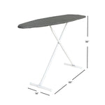 Load image into Gallery viewer, Seymour Home Products Adjustable Height, T-Leg Ironing Board With Perforated Top, Grey Solid (4 Pack) $25.00 EACH, CASE PACK OF 4
