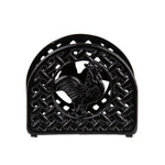 Load image into Gallery viewer, Home Basics Cast Iron Rooster Napkin Holder, Black $6.00 EACH, CASE PACK OF 6
