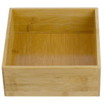 Load image into Gallery viewer, Home Basics 6" x 6" Bamboo Drawer Organizer, Natural $4 EACH, CASE PACK OF 12