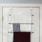 Load image into Gallery viewer, Home Basics Over-the-Door Chrome Towel Rack $7.50 EACH, CASE PACK OF 12
