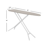 Load image into Gallery viewer, Seymour Home Products Adjustable Height, 4-Leg Ironing Board with Perforated Top, Space Grey $30 EACH, CASE PACK OF 1
