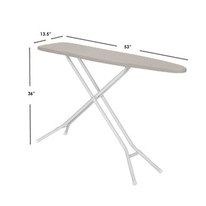 Seymour Home Products Adjustable Height, 4-Leg Ironing Board With Perforated Top, Space Grey (4 Pack) $30.00 EACH, CASE PACK OF 4