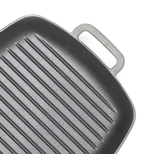 Home Basics 10-inch Pre-Seasoned Cast Iron Square Grill Pan $20.00 EACH, CASE PACK OF 1