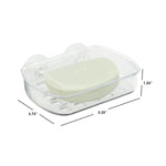 Load image into Gallery viewer, Home Basics Soap Dish with Suction Cups $1.50 EACH, CASE PACK OF 24