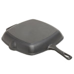 Load image into Gallery viewer, Home Basics 10-inch Pre-Seasoned Cast Iron Square Grill Pan $20.00 EACH, CASE PACK OF 1
