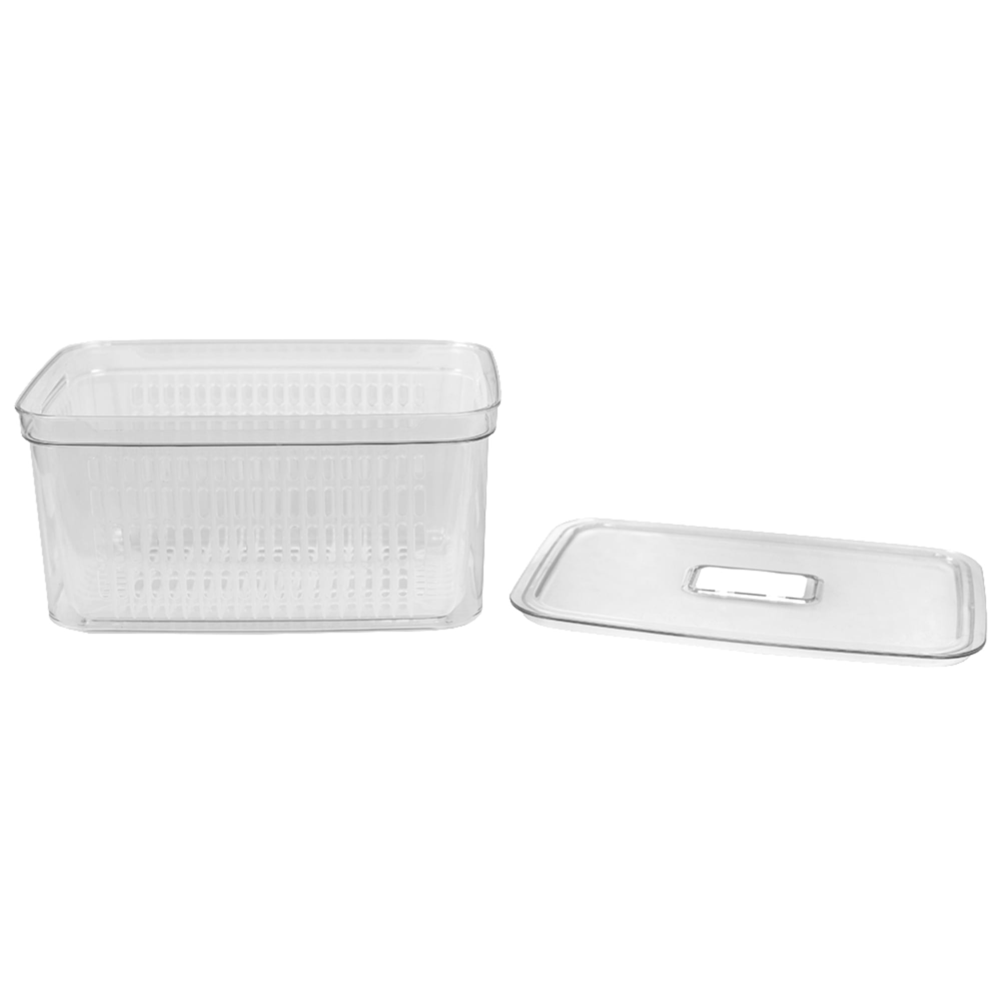 Home Basics Large Produce Saver with Removable Colander, Clear $8.00 EACH, CASE PACK OF 6