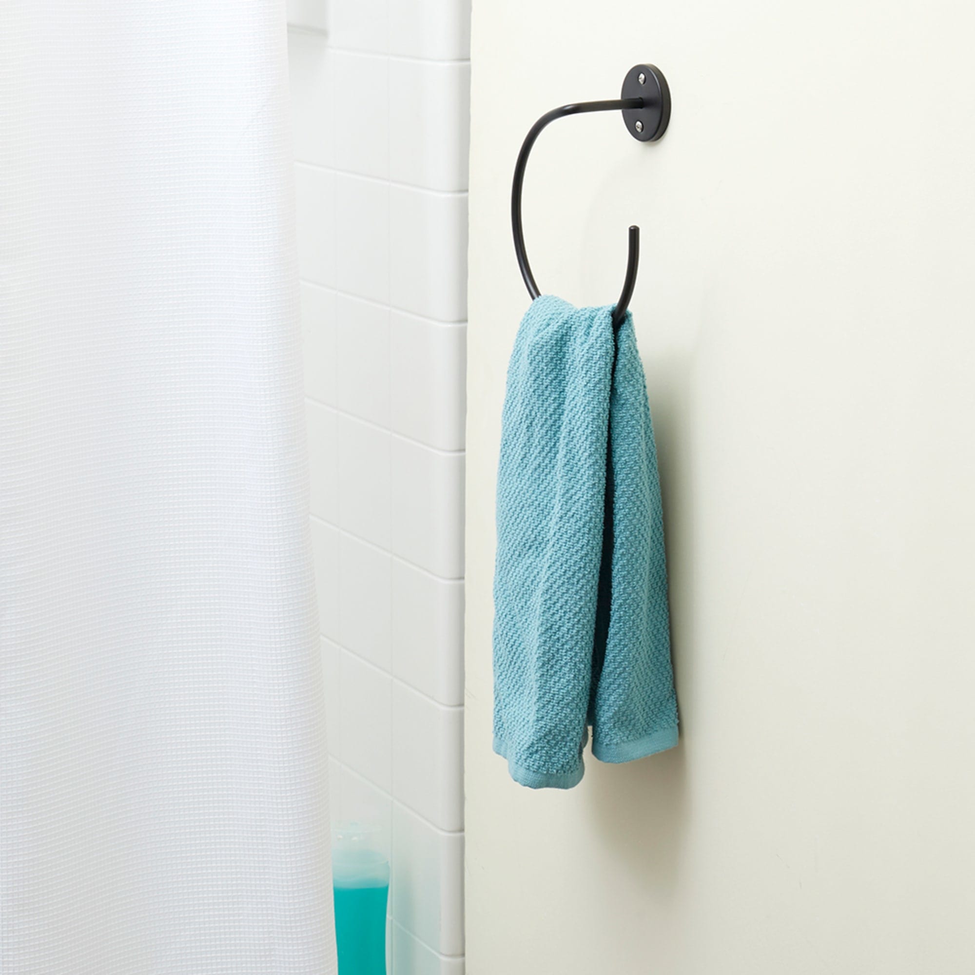 Home Basics Chelsea Wall Mounted Open Towel Ring $5.00 EACH, CASE PACK OF 12