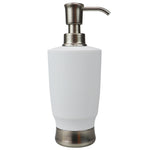 Load image into Gallery viewer, Home Basics Rubberized Plastic Countertop Soap Dispenser, White $5 EACH, CASE PACK OF 12