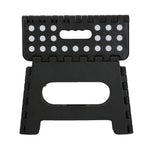 Load image into Gallery viewer, Home Basics Medium Foldable Plastic Stool with Non-Slip Dots, Black $7.00 EACH, CASE PACK OF 12
