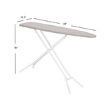 Load image into Gallery viewer, Seymour Home Products Adjustable Height, 4-Leg Ironing Board With Perforated Top, Light Grey (4 Pack) $30.00 EACH, CASE PACK OF 4
