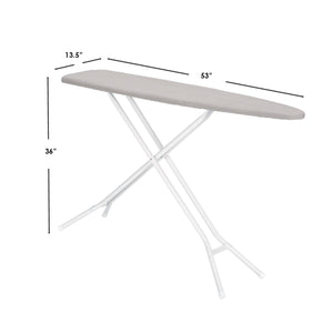 Seymour Home Products Adjustable Height, 4-Leg Ironing Board With Perforated Top, Light Grey (4 Pack) $30.00 EACH, CASE PACK OF 4