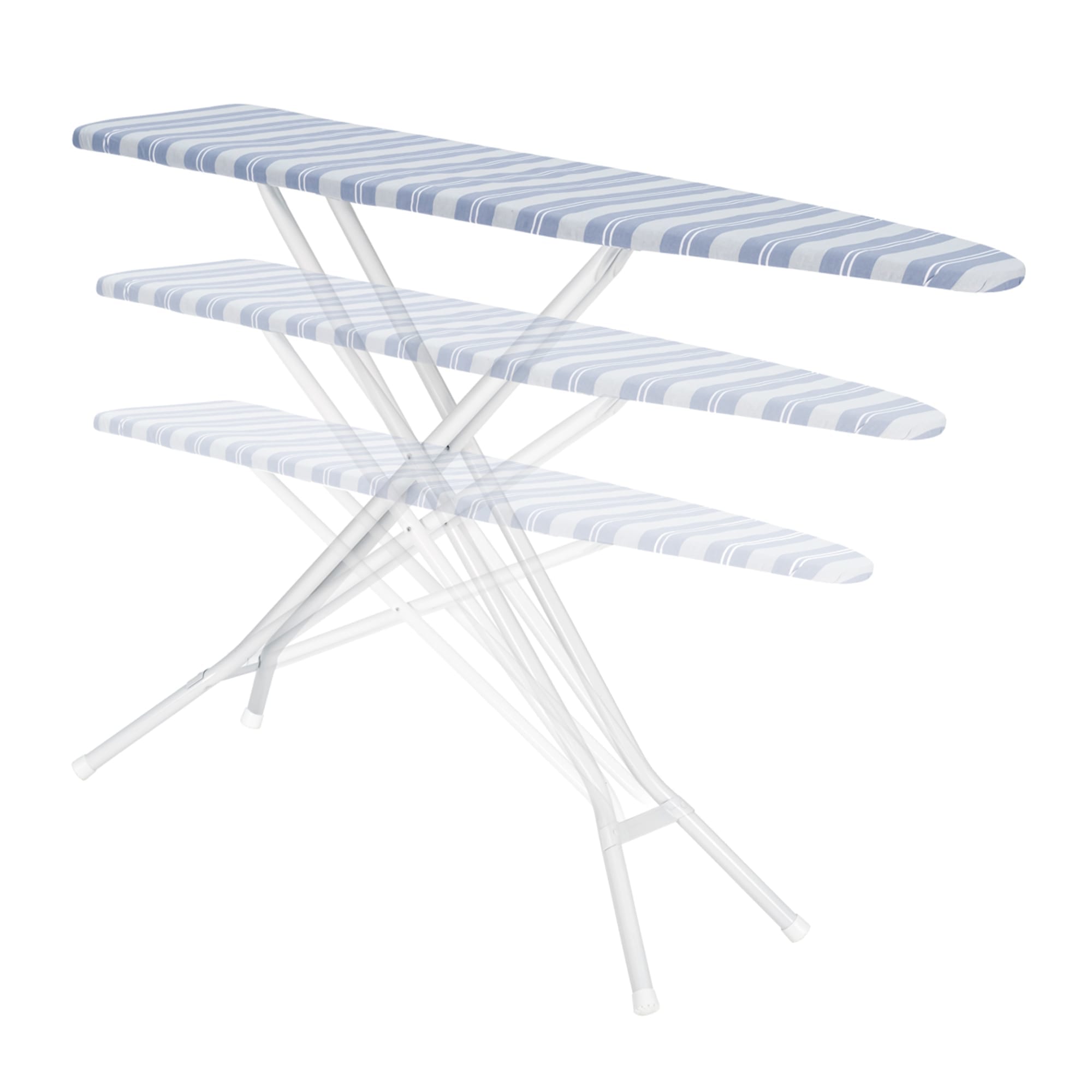 Seymour Home Products Adjustable Height, 4-Leg Ironing Board With Perforated Top, Blue Stripe (4 Pack) $30.00 EACH, CASE PACK OF 4