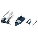 Load image into Gallery viewer, Michael Graves Design Deluxe Wine Opener Set With Corkscrew, Indigo $12.00 EACH, CASE PACK OF 12
