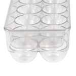 Load image into Gallery viewer, Home Basics 14 Compartment Plastic Fridge Bin $4.00 EACH, CASE PACK OF 12
