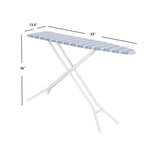 Load image into Gallery viewer, Seymour Home Products Adjustable Height, 4-Leg Ironing Board With Perforated Top, Blue Stripe (4 Pack) $30.00 EACH, CASE PACK OF 4
