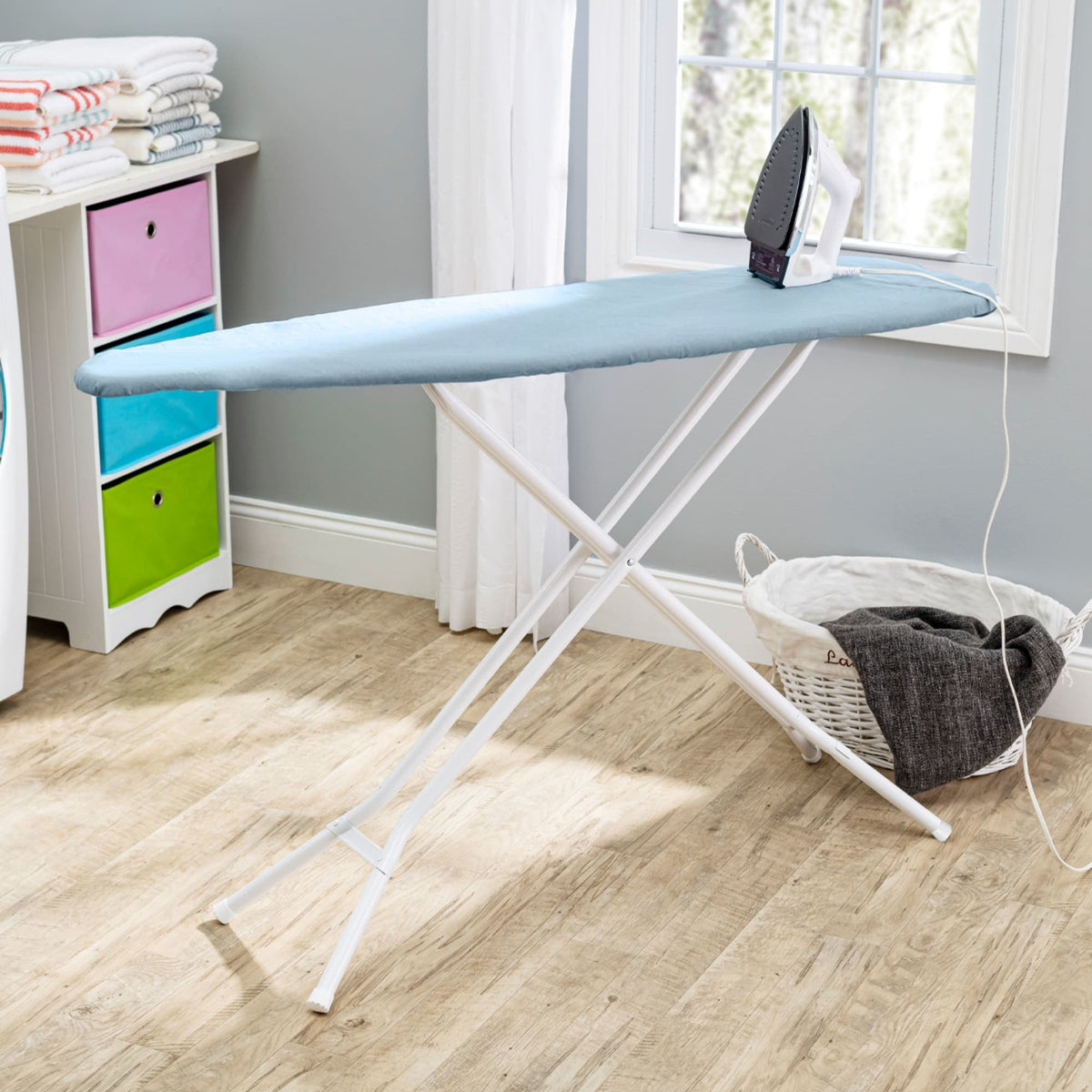 Seymour Home Products Adjustable Height, 4-Leg Ironing Board With  Perforated Top, Space Grey (4 Pack) $30.00 EACH, CASE PACK OF 4-US-4710006