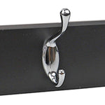 Load image into Gallery viewer, Home Basics 5 Double Hook Wall Mounted Hanging Rack, Black $12.00 EACH, CASE PACK OF 12
