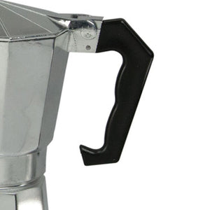 Home Basics 6 Cup Demitasse  Shot Aluminum Stovetop Espresso Maker, Grey $8.00 EACH, CASE PACK OF 12