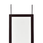 Load image into Gallery viewer, Home Basics Over The Door Mirror, Mahogany $12.00 EACH, CASE PACK OF 6
