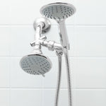 Load image into Gallery viewer, Home Basics 3 Function Dual Shower Massager $15.00 EACH, CASE PACK OF 12