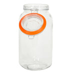 Load image into Gallery viewer, Home Basics 67.5 oz. Glass Pickling Jar with Wire Bail Lid and Rubber Seal Gasket $5.00 EACH, CASE PACK OF 12