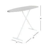 Load image into Gallery viewer, Seymour Home Products Adjustable Height, T-Leg Ironing Board With Perforated Top, Space Gray (4 Pack) $25.00 EACH, CASE PACK OF 4
