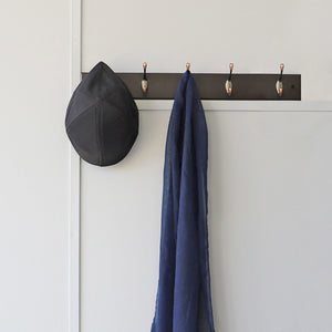Home Basics 5 Double Hook Wall Mounted Hanging Rack, Brown $12.00 EACH, CASE PACK OF 12