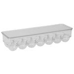 Load image into Gallery viewer, Home Basics 14 Egg Plastic Holder with Lid, Plastic $4.00 EACH, CASE PACK OF 12
