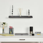 Load image into Gallery viewer, Home Basics 24&quot; Floating Shelf, Onyx $6.00 EACH, CASE PACK OF 6
