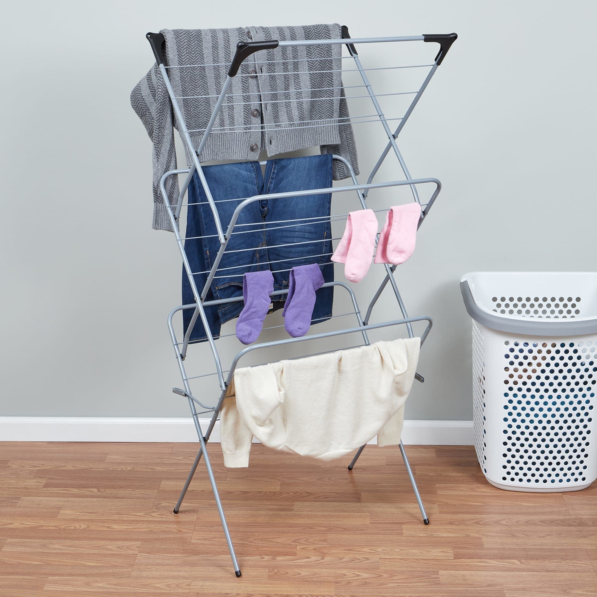 Home Basics 3-Tier Clothes Dryer $15.00 EACH, CASE PACK OF 4