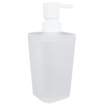Load image into Gallery viewer, Home Basics Frosted Rubberized Plastic 10 oz. Hand Soap Dispenser with Plastic Pump $4.00 EACH, CASE PACK OF 12
