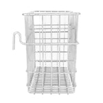 Load image into Gallery viewer, Home Basics 3 Slot Hanging Chrome Plated Steel Cutlery Drying Rack Basket Holder $3.00 EACH, CASE PACK OF 24
