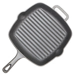 Load image into Gallery viewer, Home Basics 10-inch Pre-Seasoned Cast Iron Square Grill Pan $20.00 EACH, CASE PACK OF 1
