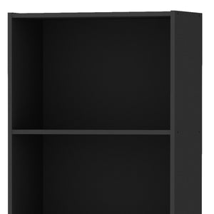 Home Basics 4 Shelf Book Case, Black $60.00 EACH, CASE PACK OF 1