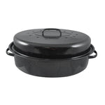 Load image into Gallery viewer, Home Basics Non-Stick Carbon Steel Roaster with Lid $10.00 EACH, CASE PACK OF 6