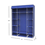 Load image into Gallery viewer, Home Basics Non-Woven Free-Standing Storage Closet, Navy $30.00 EACH, CASE PACK OF 4