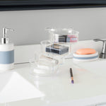 Load image into Gallery viewer, Home Basics 4-Section Swivel Jewelry Organizer, Clear $5.00 EACH, CASE PACK OF 12