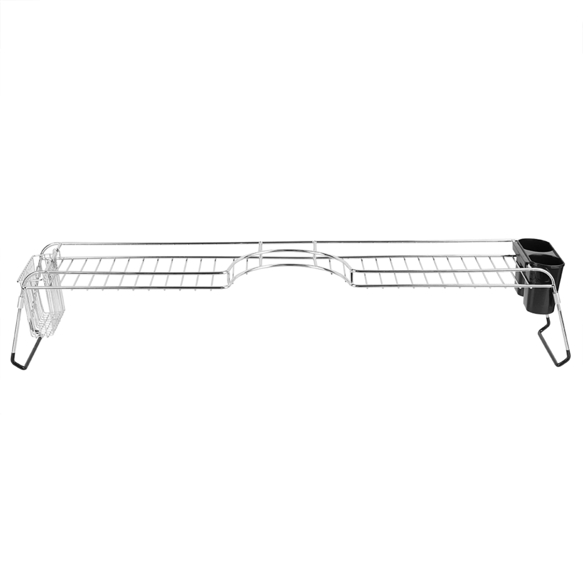 Home Basics Chrome Plated Steel Faucet Spacer Over the Sink Shelf with Cutlery Holder $25.00 EACH, CASE PACK OF 6