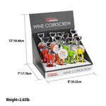 Load image into Gallery viewer, Home Basics Silicone Wine Corkscrew - Assorted Colors