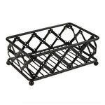Load image into Gallery viewer, Home Basics Lattice Collection Freestanding Sponge Holder for Kitchen Sink, Black $3.00 EACH, CASE PACK OF 12