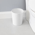 Load image into Gallery viewer, Home Basics Tapered 6 Lt Steel Waste Bin, White $6 EACH, CASE PACK OF 6