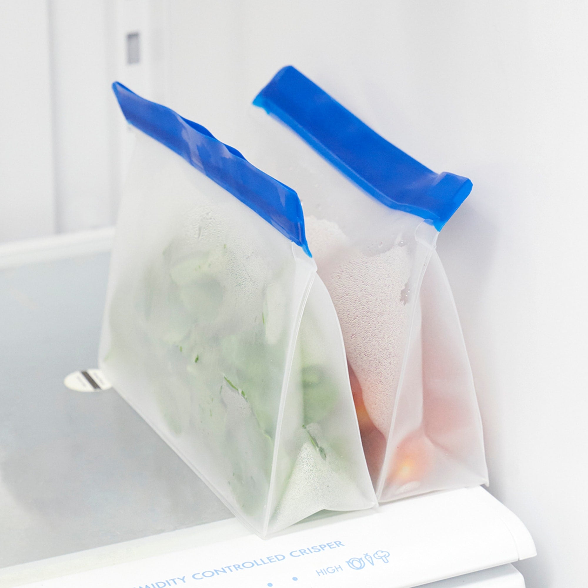 Home Basics 2 Piece Reusable 5" x 7" PEVA Food Bags, Clear
 $3.00 EACH, CASE PACK OF 24