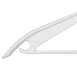 Load image into Gallery viewer, Home Basics Plastic Hangers, (Pack of 4), Timber White
 $5 EACH, CASE PACK OF 12
