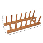 Load image into Gallery viewer, Home Basics Bamboo Dish Rack $4.00 EACH, CASE PACK OF 6
