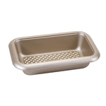 Load image into Gallery viewer, Home Basics Aurelia Non-Stick 11” x 3” Carbon Steel Loaf Pan, Gold $4 EACH, CASE PACK OF 12