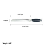 Load image into Gallery viewer, Home Basics Continental Collection 8" Bread Knife $4 EACH, CASE PACK OF 24