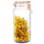 Load image into Gallery viewer, Home Basics X-Large Glass Pickling Jar with Rose Gold Clamp $4.00 EACH, CASE PACK OF 12