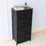 Load image into Gallery viewer, Home Basics 4 Drawer Storage Organizer, Black $50.00 EACH, CASE PACK OF 1
