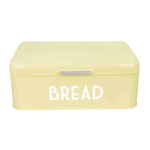 Load image into Gallery viewer, Home Basics Printed Metal Bread Box, Yellow $20 EACH, CASE PACK OF 4